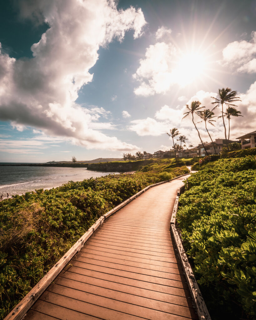 Kapalua Boardwalk on the Coastal Trail