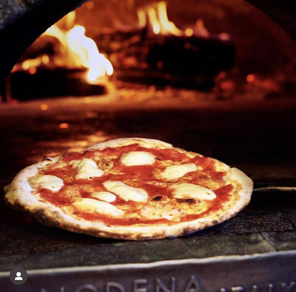 Woodfired pizza, on special during Happy Hour at Monkeypod Kitchen