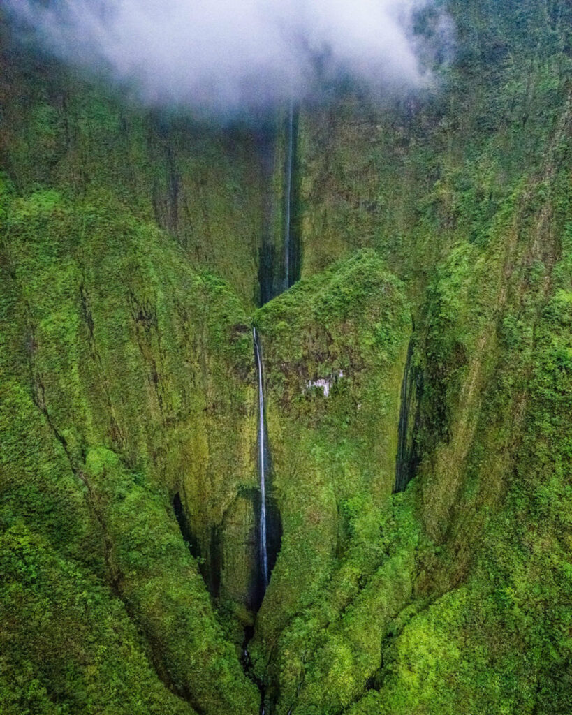 Honokahau Falls on Maui