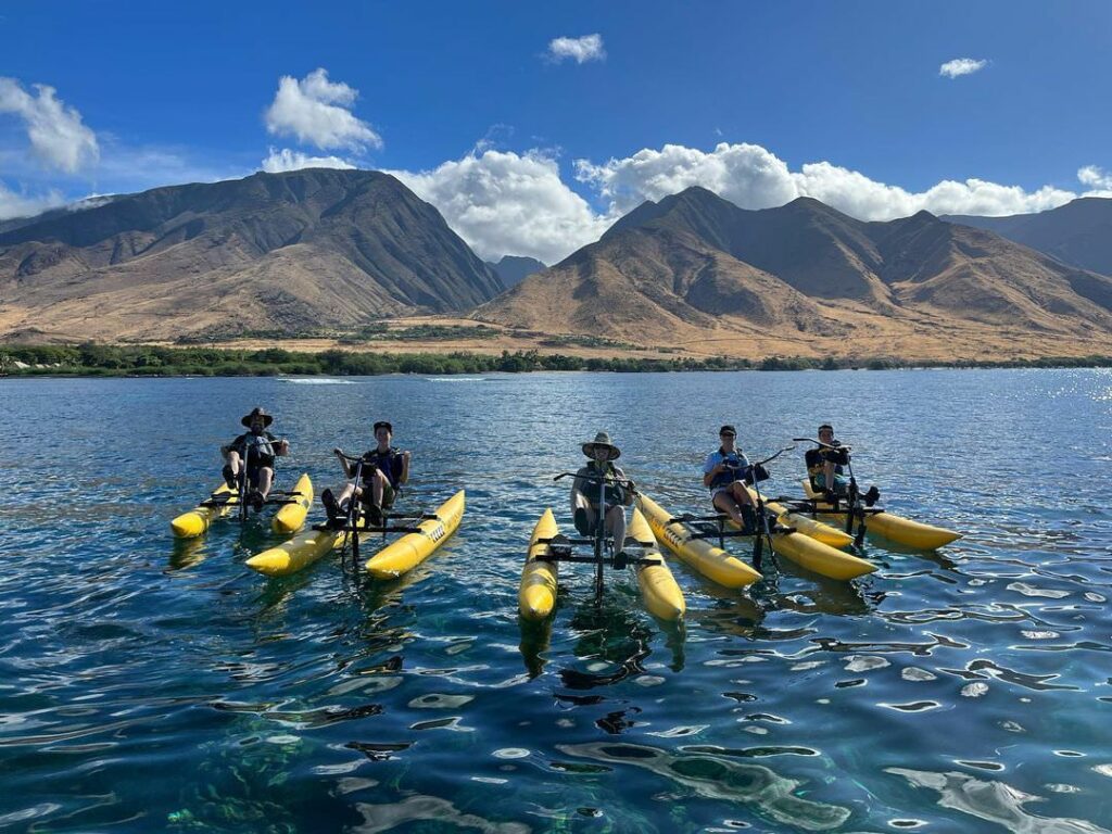 Surf Cycling in Olowalu