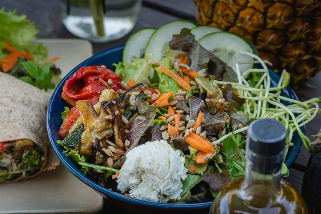 Maui Sunflower Salad, debuting on Earth Day at Fork & Salad Maui