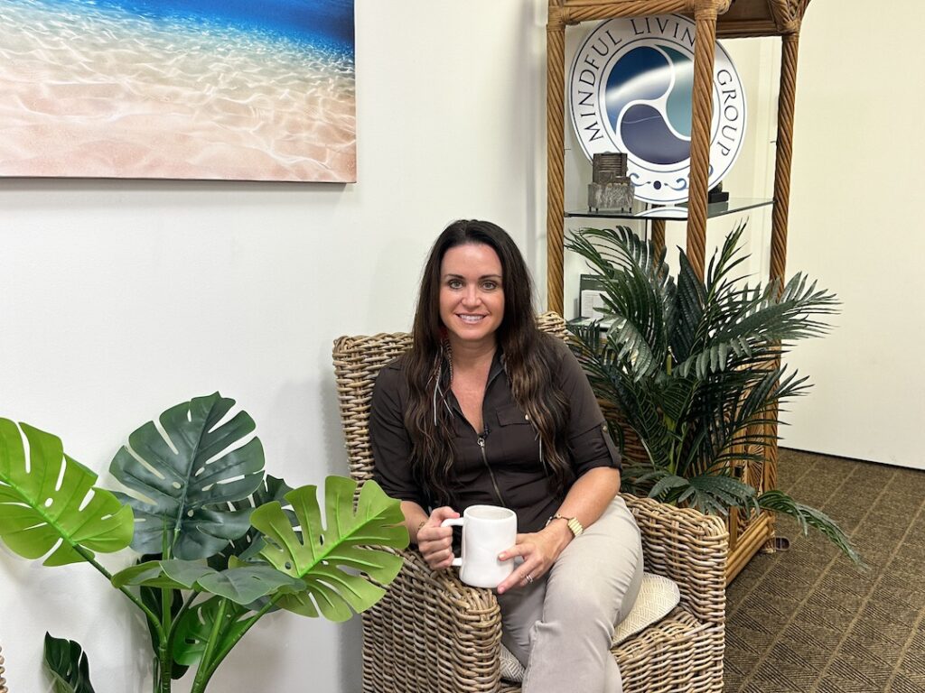 Jessica Brazil, founder of Mindful Living Group on Maui