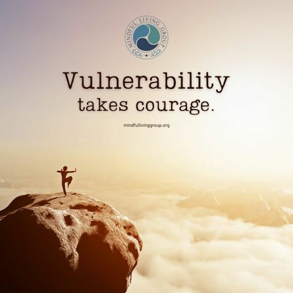 Vulnerability takes courage quote